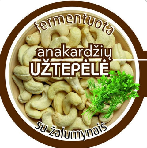 Fermentuota anakardžių užtepėlė, 150 g