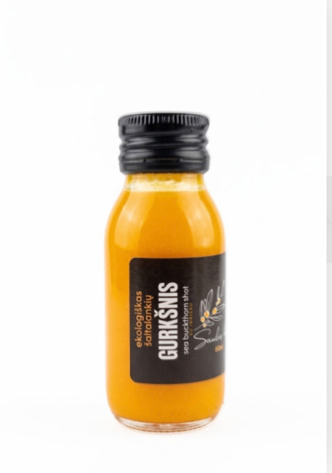Ekologiškas šaltalankių GURKŠNIS (60 ml)