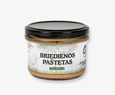 Natūralus briedienos paštetas (180 g)
