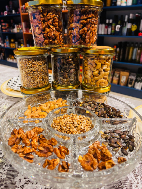 GRAIKINIAI RIEŠUTAI – švelniai skrudinti (140 g)