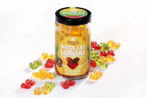 Vaisių sulčių guminukai „Broliai lokiai“
