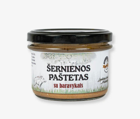 Šernienos paštetas su baravykais (180 g)
