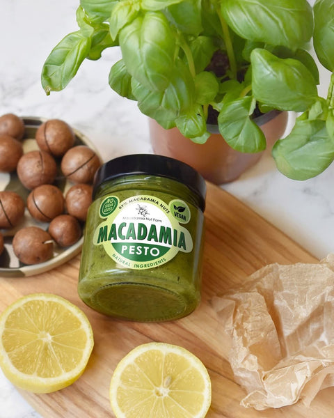 Makadamijų riešutų kremas PESTO