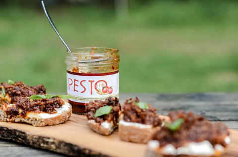 Džiovintų pomidorų pesto su anakardžių riešutais (165ml)