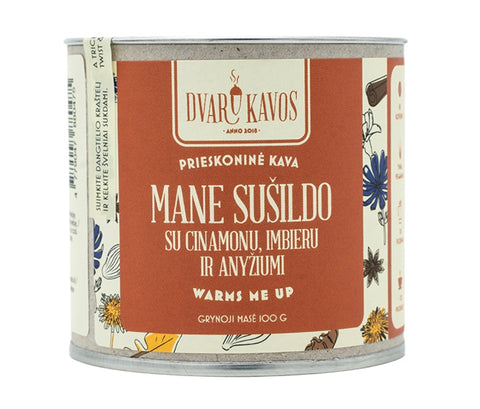 "Mane sušildo" - kiaulpienių ir cikorijų kava su prieskoniais
