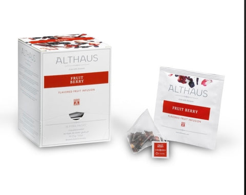 Althaus vaisinė arbata „Fruit Berry“  (šilkiniuose maišeliuose)