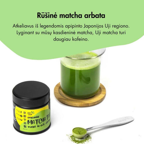 Rūšinės matcha arbatos rinkinys, feel