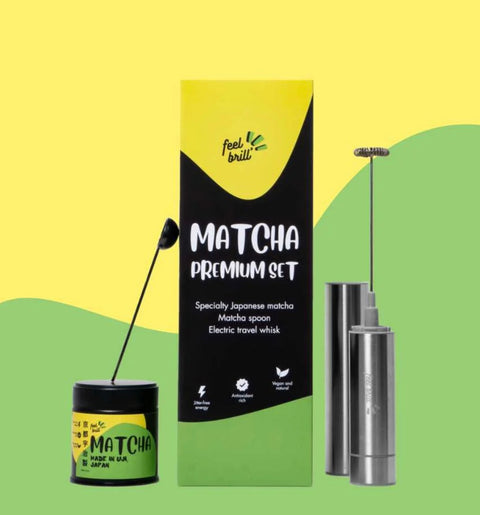 Rūšinės matcha arbatos rinkinys, feel
