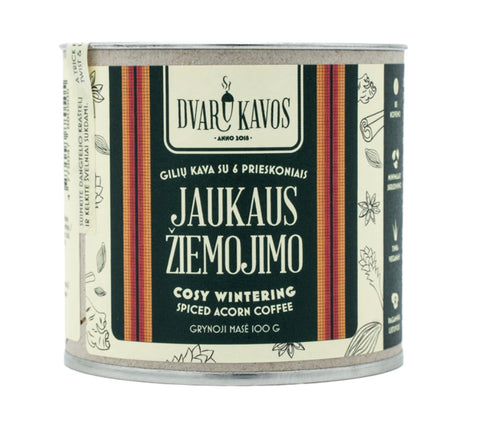 "Jaukaus žiemojimo" -  gilių kava su prieskoniais