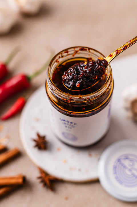 Pagardas iš White Mausu"Smoky Chilli Oil" FL