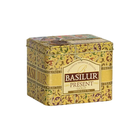 Juodoji arbata BASILUR PRESENT Gold, 100 g