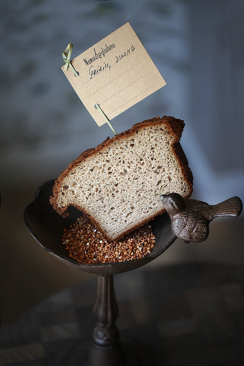 Grikių duona (vidutinio dydžio kepaliukas)