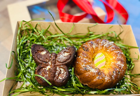 Velykinių keksų rinkinys (supakuotas)