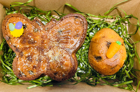 Velykinių keksų rinkinys (supakuotas)