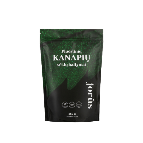 Kanapių sėklų baltymai, 250g