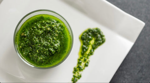 Bazilikų pesto su kietuoju sūriu (165ml) NeČia