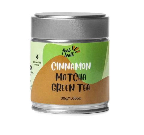 Matcha žalioji arbata su cinamonu, 50 g feel