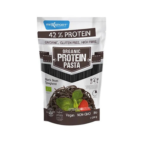 Juodųjų pupelių makaronai Spaghetti, be gliuteno, ekologiški, 200 g.