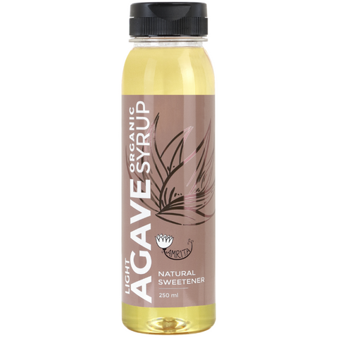 Ekologiškas šviesus agavų sirupas, 250 ml