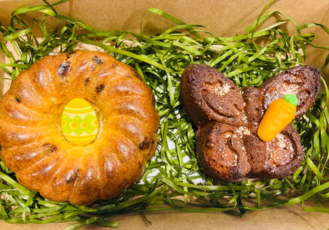 Velykinių keksų rinkinys (supakuotas)