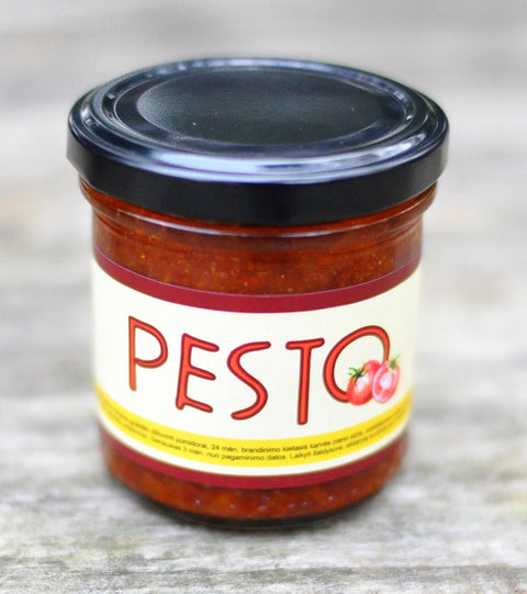 Džiovintų pomidorų pesto su anakardžių riešutais (165ml)